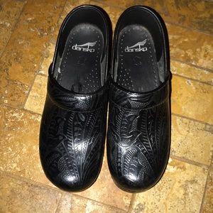 Dansko clogs (worn once)
